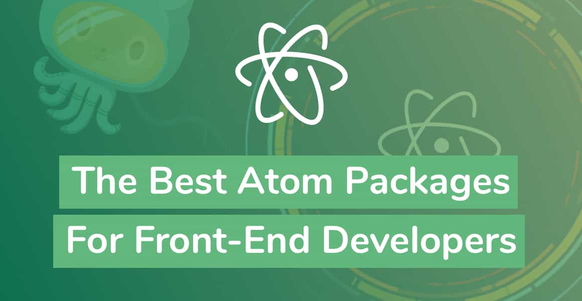 The best atom packages for front-end developers