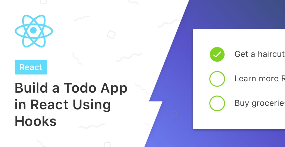 Build a Todo App in React Using Hooks - Upmostly